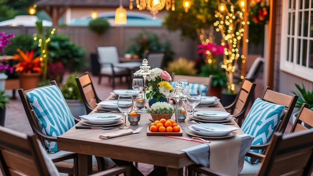 Finding the Perfect Seasonal Table for Outdoor Dining