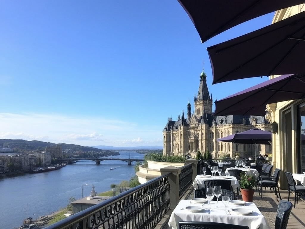 Terrasse Dufferin overlooking the Château Frontenac and the river