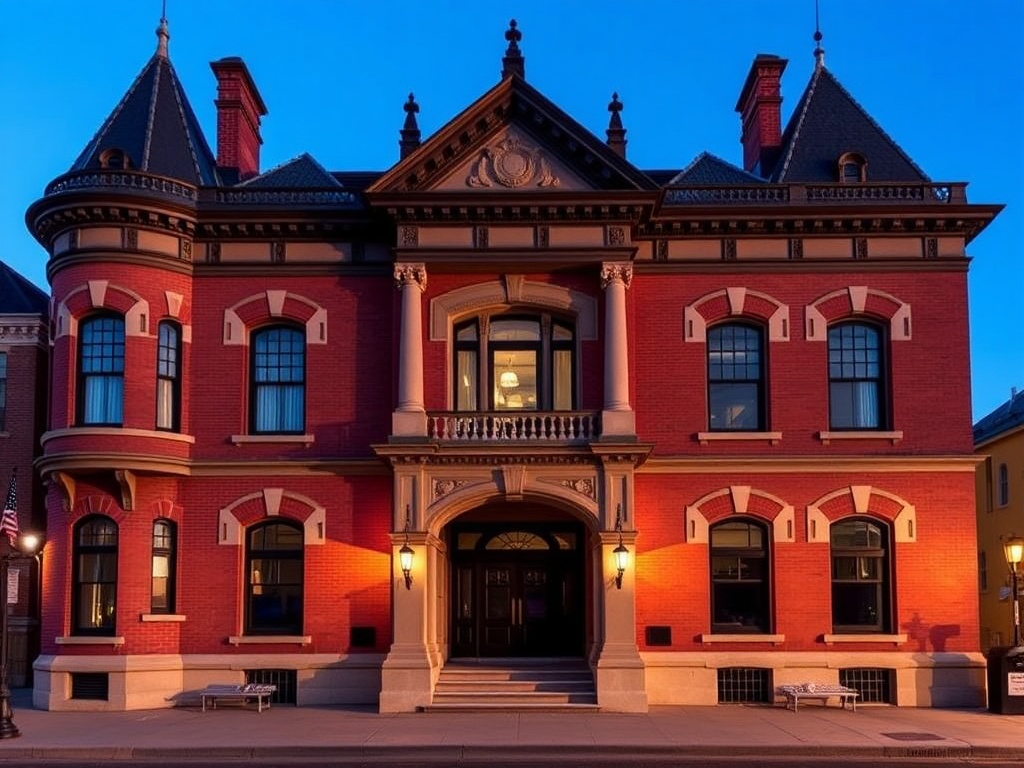 the grand exterior of the Morrin Centre with its Victorian architecture