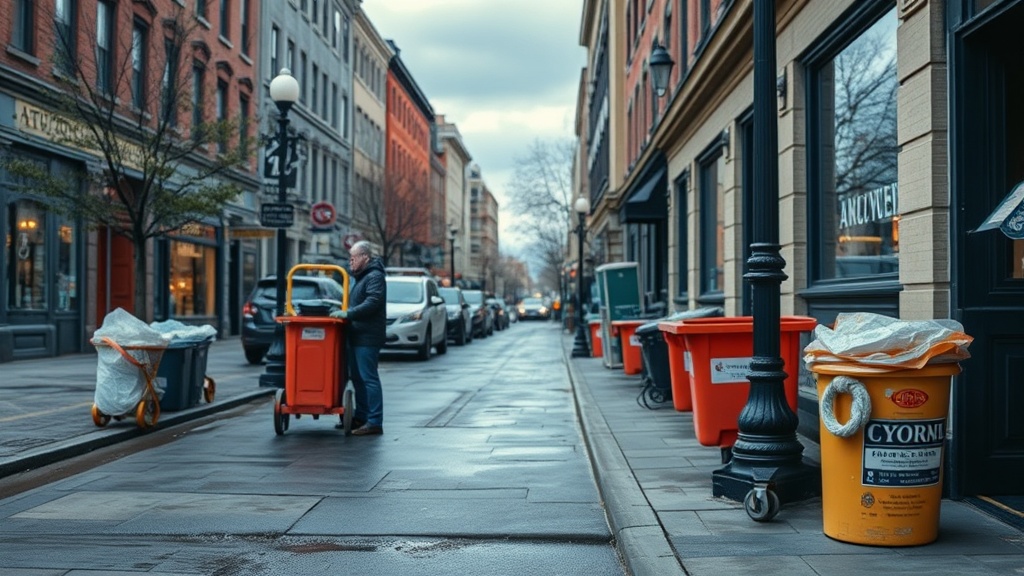 Navigating Local Waste Management and Sidewalk Maintenance in Old Quebec