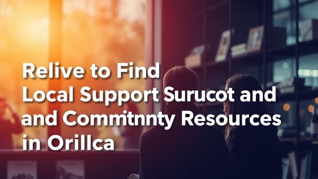 Where to Find Reliable Local Support and Community Resources in Orillia