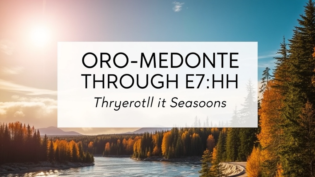 Oro-Medonte Through the Seasons: Discovering Year-Round Local Gems