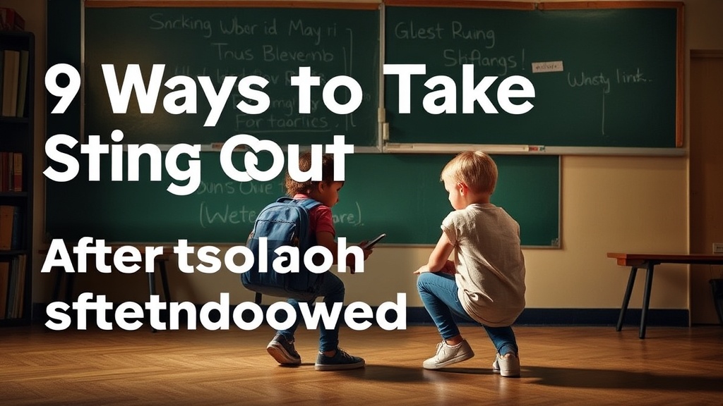 9 Ways to Take the Sting Out of After-School Meltdowns