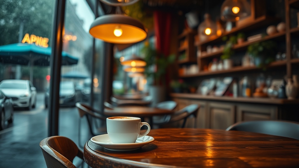 Cozy Coffee Shops for a Rainy Day Afternoon
