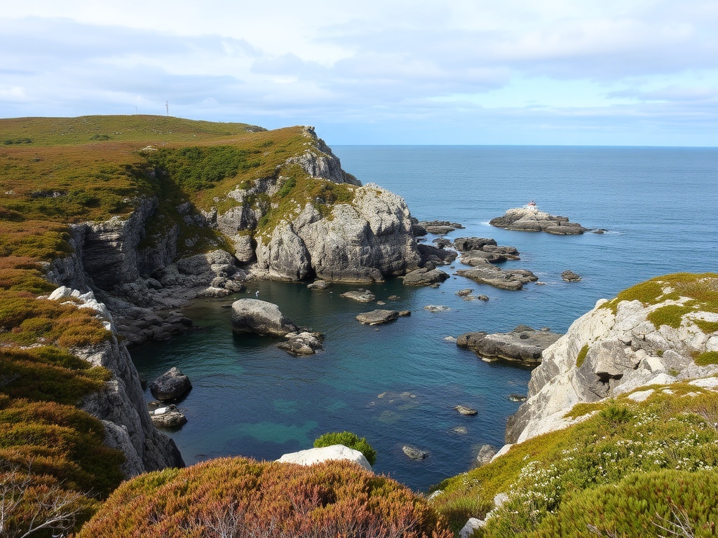vivid description of a preserved natural area in Peggy's Cove