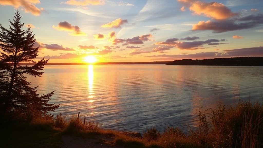 Best Time to Walk Pembroke's Waterfront Trail for Stunning Sunrise Views