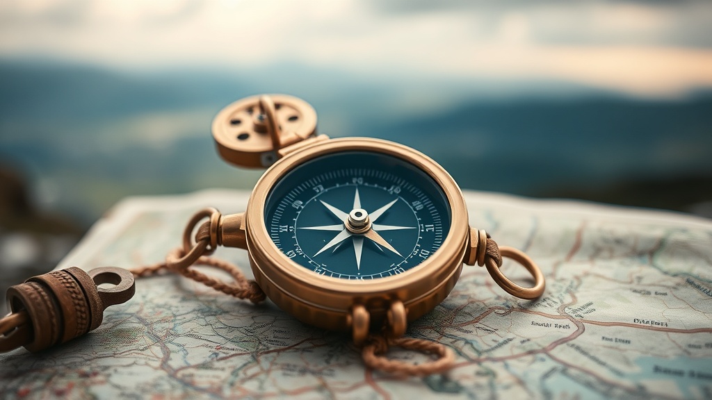 Finding Your Way with a Compass and Map