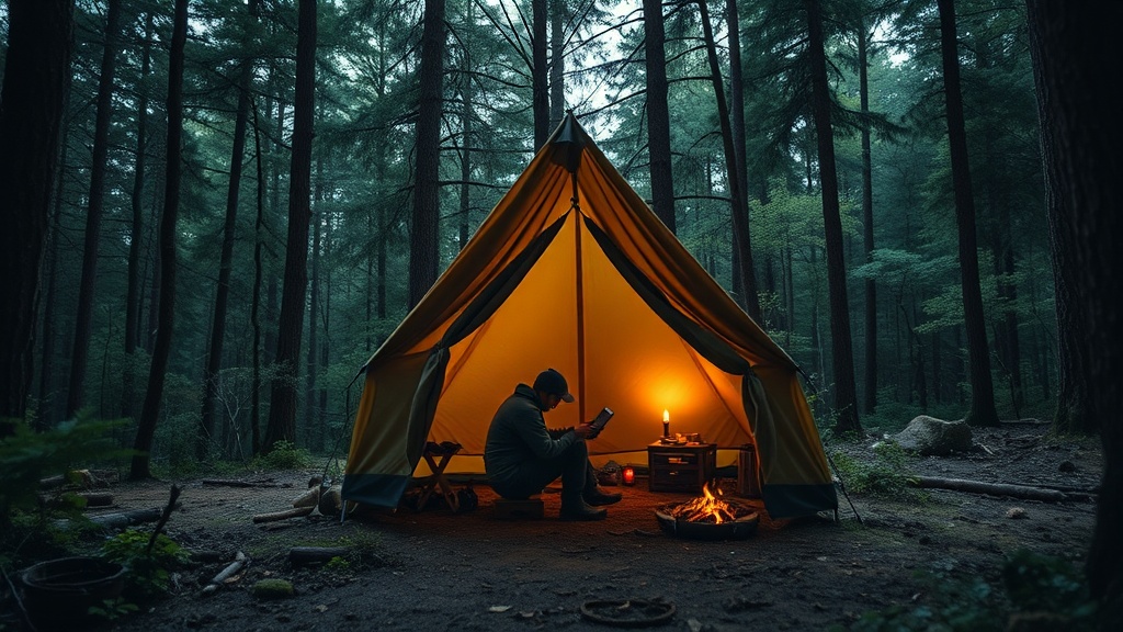Setting Up a Dependable Shelter in the Woods