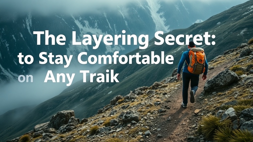 The Layering Secret: How to Stay Comfortable on Any Trail
