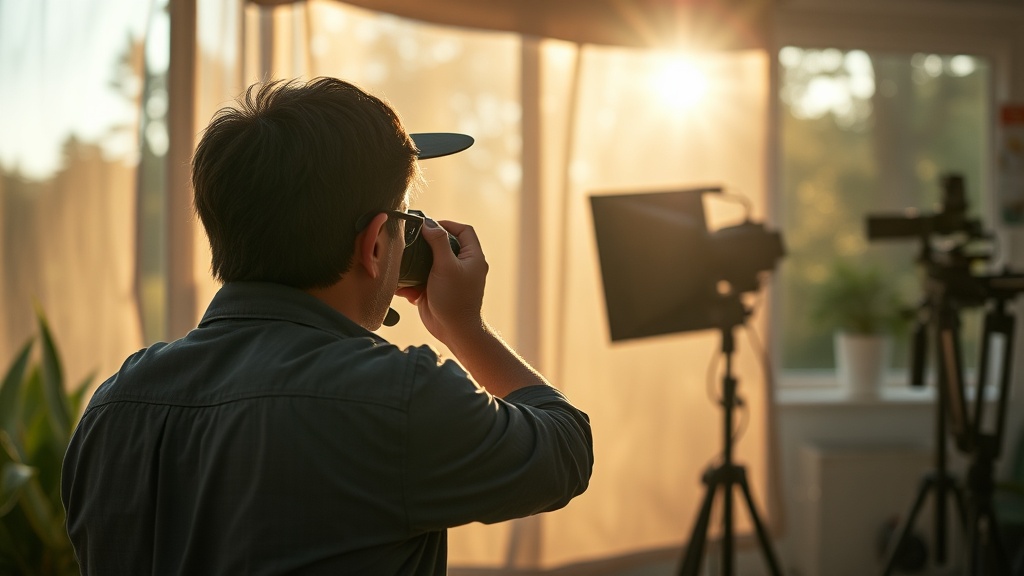 Directing Natural Light with Reflectors and Diffusers
