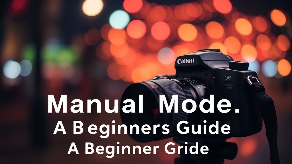 How to Shoot in Manual Mode: A Beginner's Guide