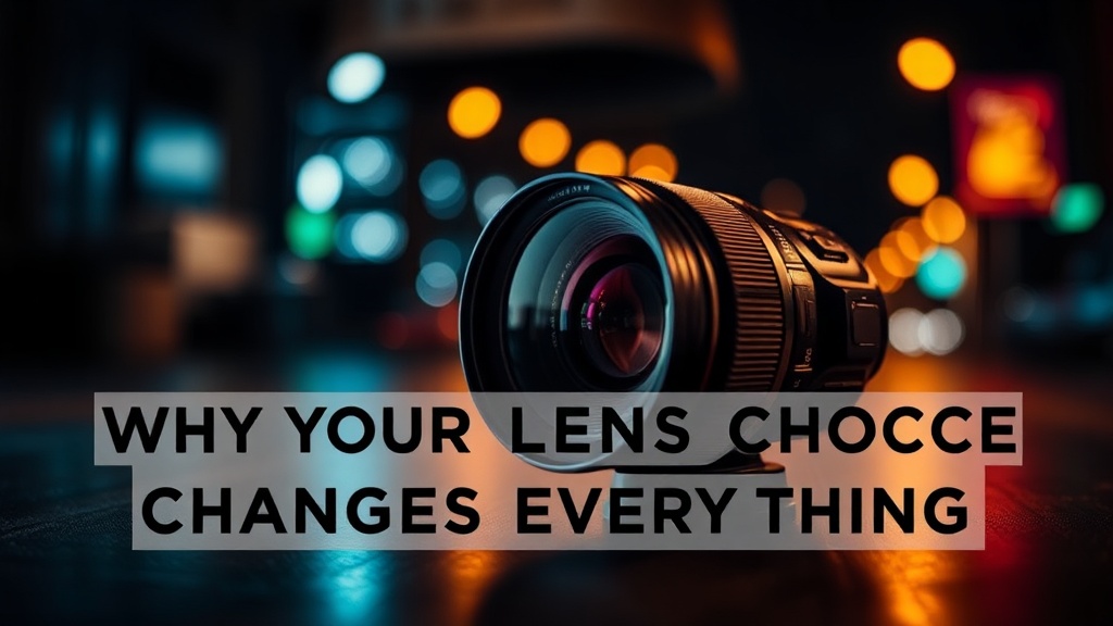 Why Your Lens Choice Changes Everything