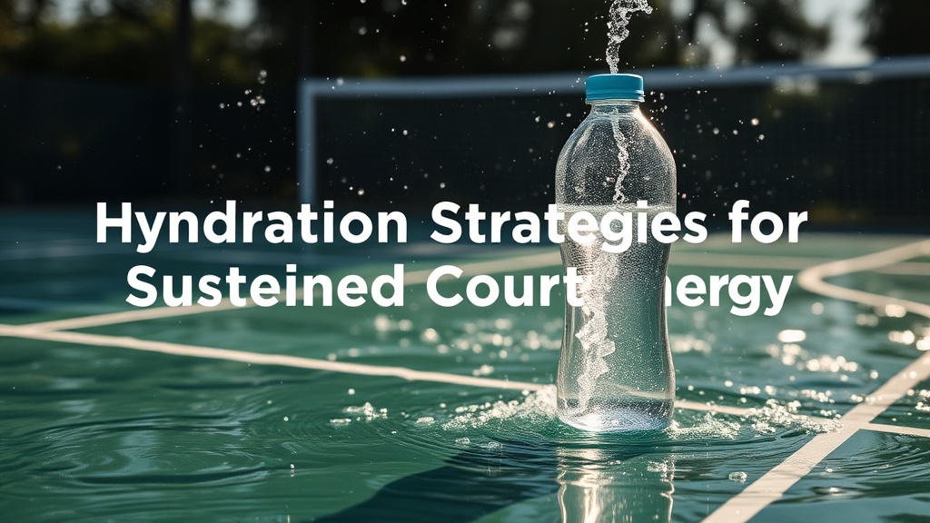 Hydration Strategies for Sustained Court Energy