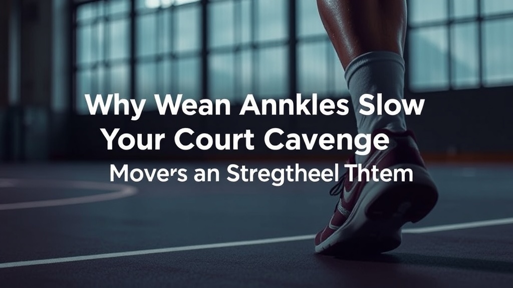 Why Weak Ankles Slow Your Court Coverage (And How to Strengthen Them)