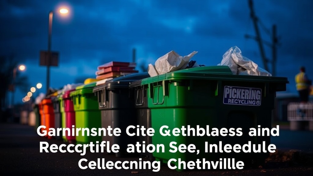 How to Navigate the Pickering Garbage and Recycling Collection Schedule