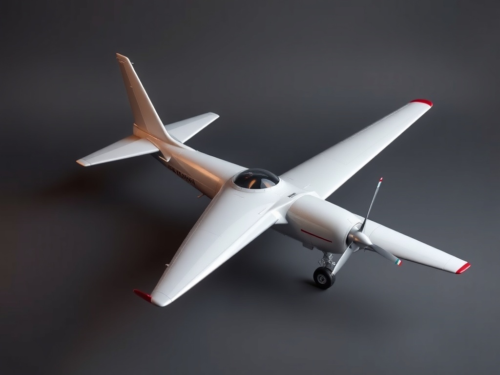 modern airplane model release with sleek design, low production run