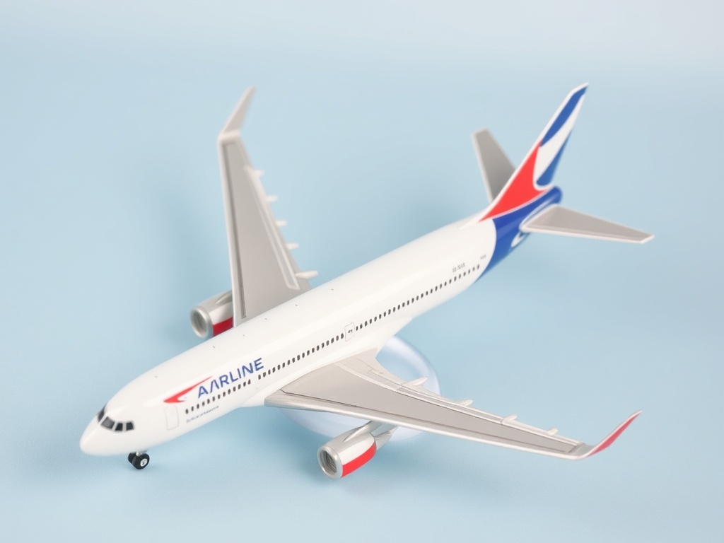 airline promotional airplane model branded corporate gift rare collectible aviation memorabilia