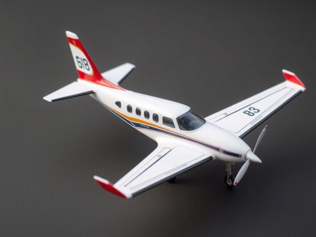 small regional airplane model niche airline rare aviation collectible unique aircraft type