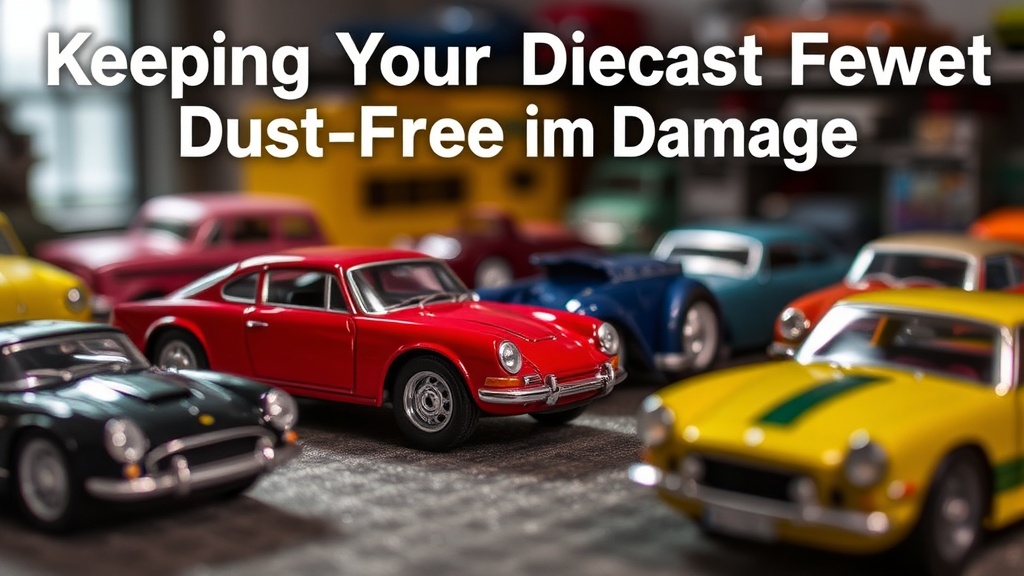 Keeping Your Diecast Fleet Dust-Free Without Damage