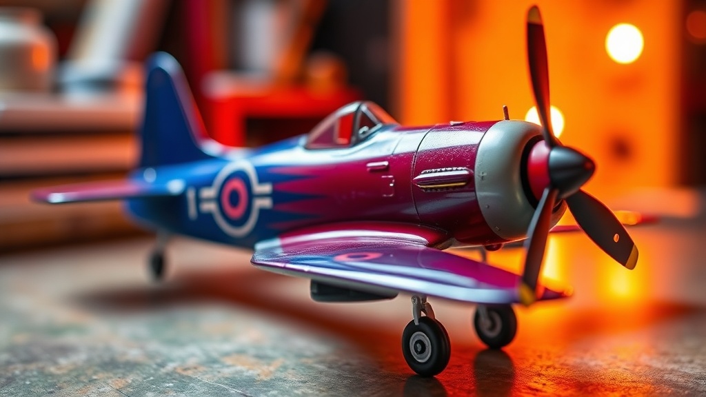 Preventing Paint Fade and Oxidation on Diecast Aircraft