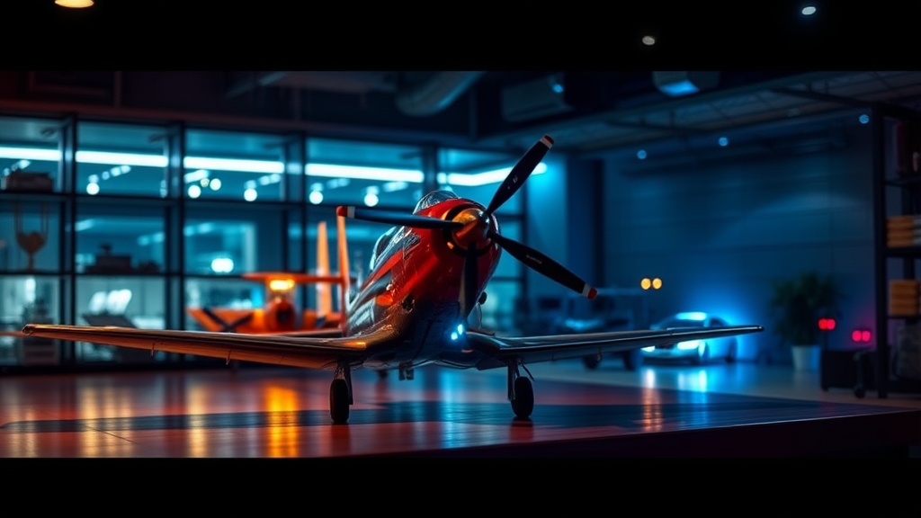 Setting Up a Custom Lighting Display for Your Aviation Collection