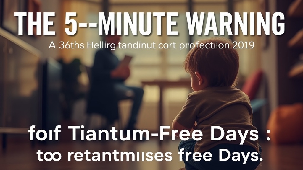 The 5-Minute Warning: Smooth Transitions for Tantrum-Free Days