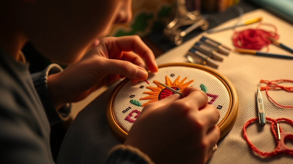 What Can Cross-Stitching Teach You About Crafting Tight, Precise Lines?