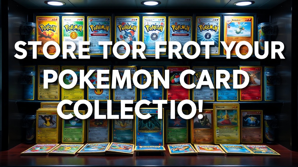 How to Store and Protect Your Pokemon Card Collection Like a Pro
