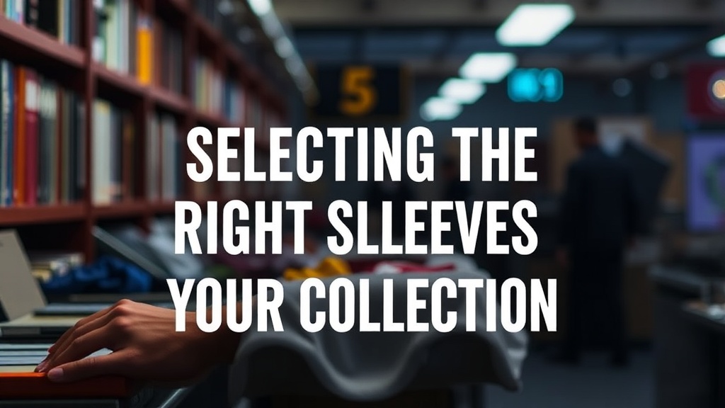 Selecting the Right Sleeves for Your Collection