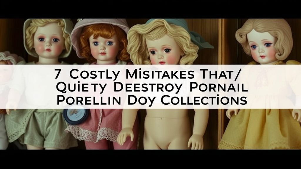 7 Costly Mistakes That Quietly Destroy Porcelain Doll Collections
