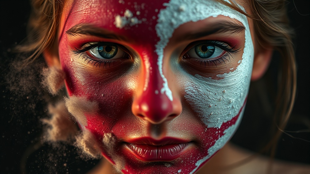 Keep Dust Away from Delicate Painted Faces