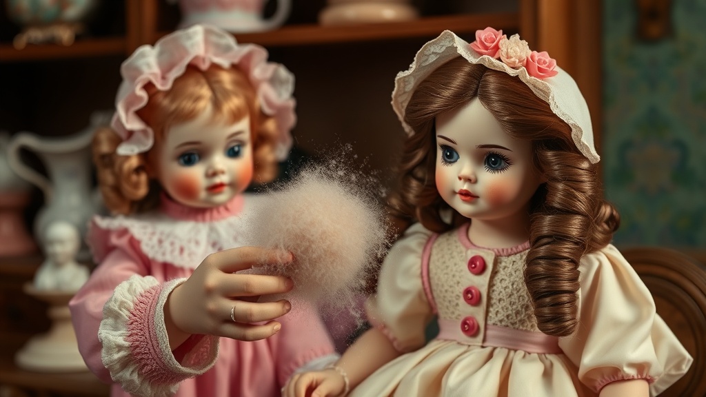 Safely Cleaning Decades of Dust from Your Porcelain Doll Collection