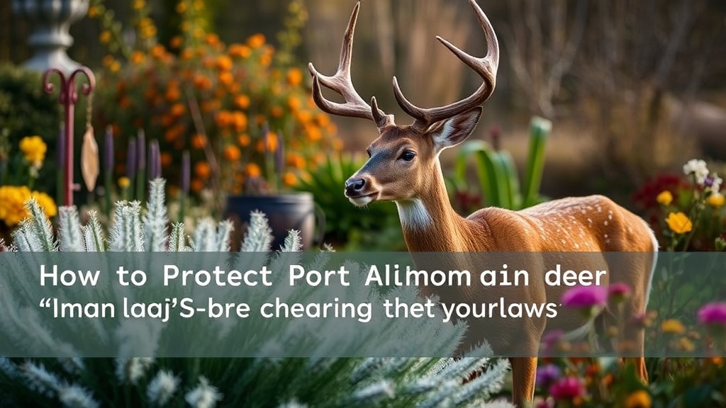 How to Protect Your Port Alberni Garden from Deer Without Breaking Local Bylaws