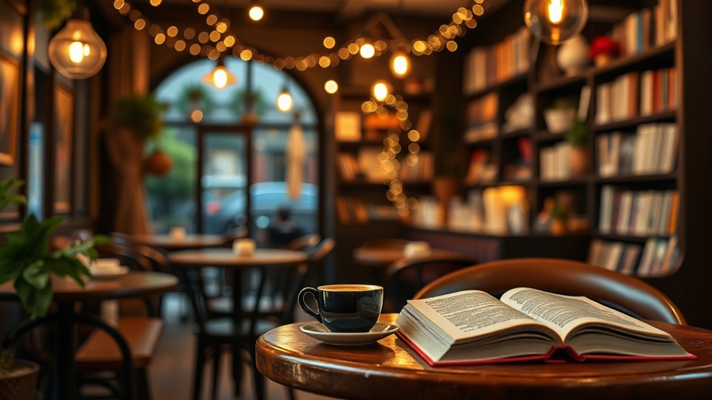 Cozy Spots to Grab a Coffee and a Great Book