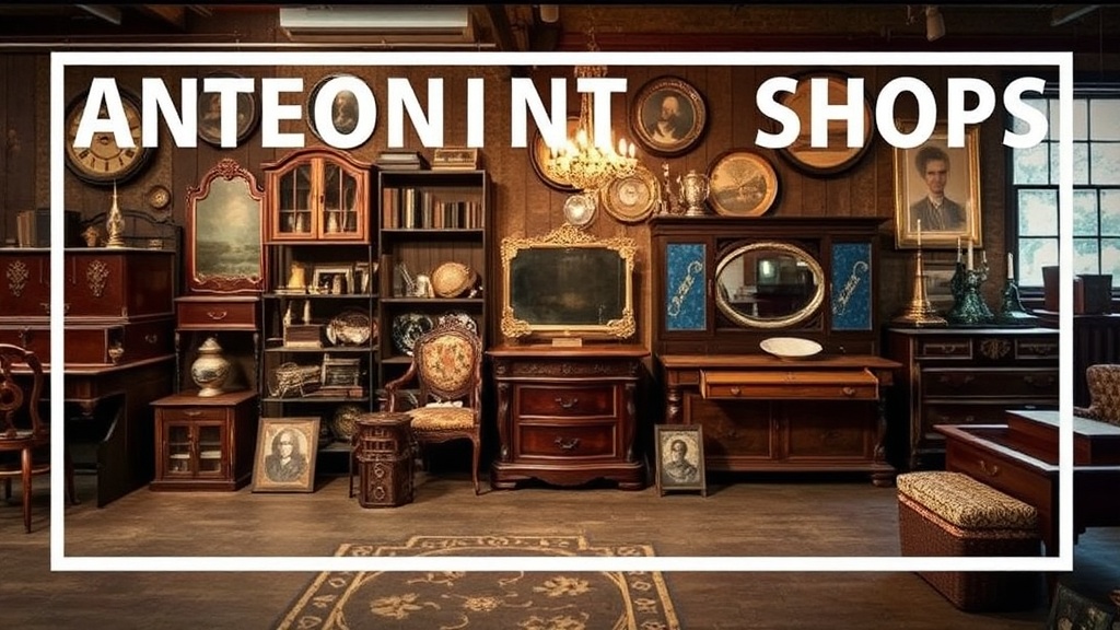 Exploring Local Antique Shops and Vintage Treasures