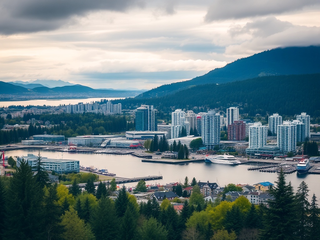 Port Coquitlam city landscape