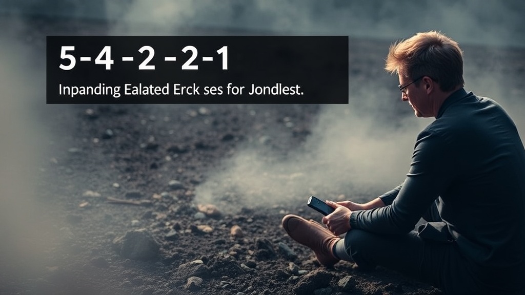 5-4-3-2-1 Grounding Technique: Your Quick Escape from Anxiety