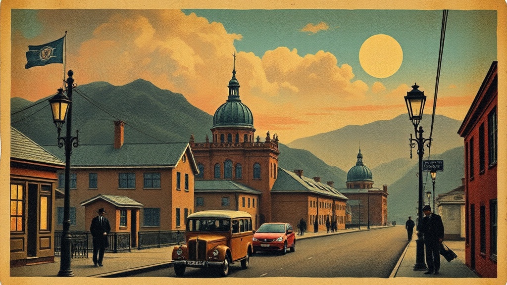 Beyond the Stamp: Uncovering Epochal Narratives in Vintage Postcard Art