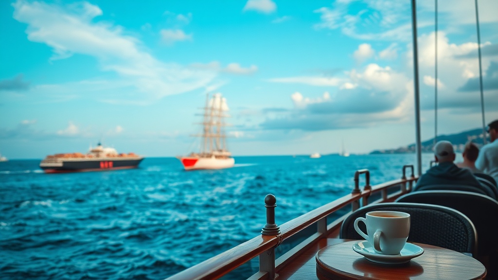 Grab a Coffee and Watch the Ships Go By