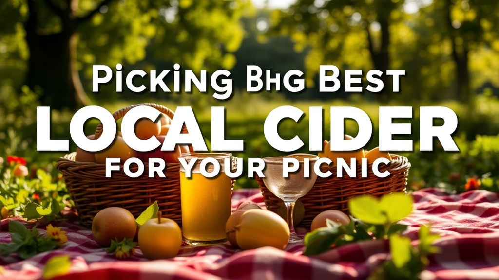 Picking the Best Local Cider for Your Picnic