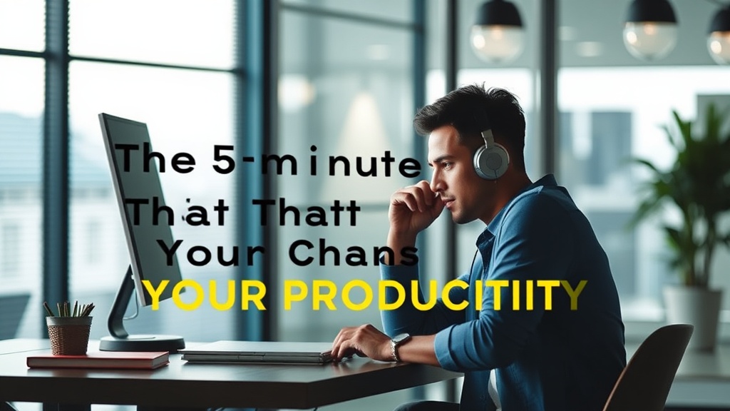 The 5-Minute Daily Review That Transforms Your Productivity