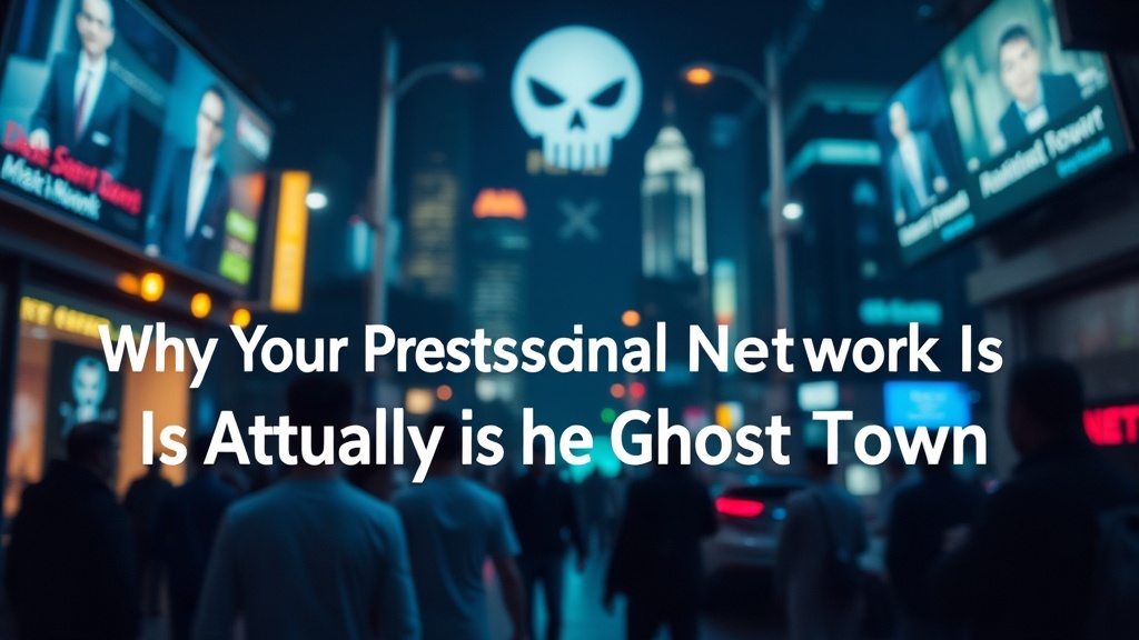 Why Your Professional Network Is Actually a Ghost Town