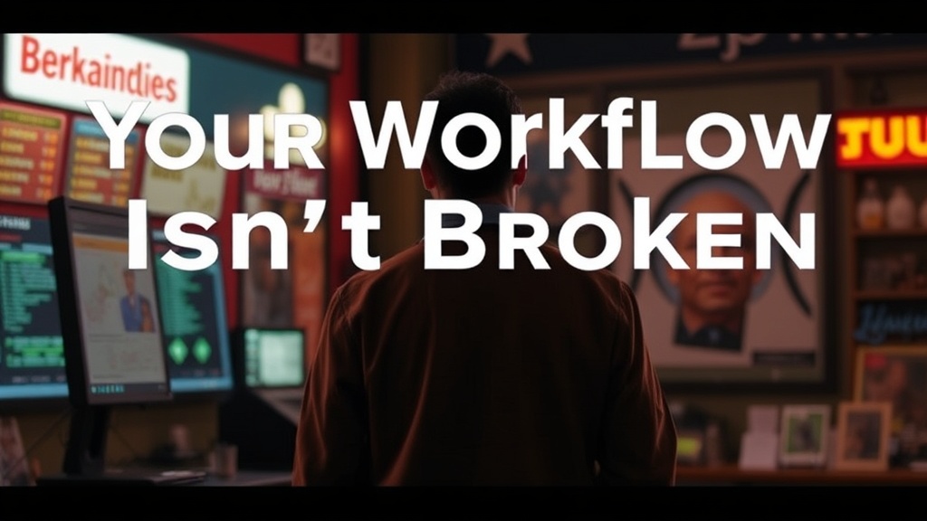 Your Workflow Isn't Broken: Seven Surprising Adjustments That Actually Stick