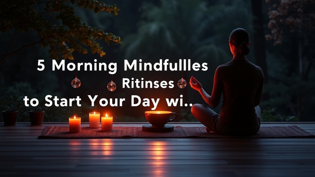 5 Morning Mindfulness Rituals to Start Your Day with Intention