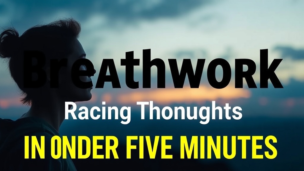 How to Use Breathwork to Quiet Racing Thoughts in Under Five Minutes