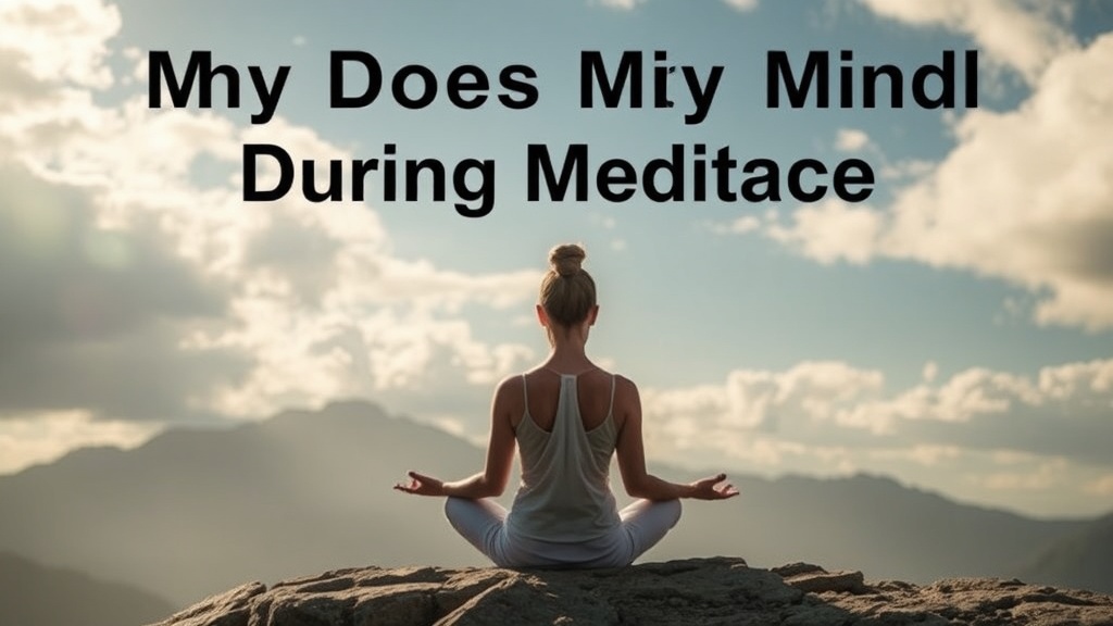 Why Does My Mind Wander During Meditation?