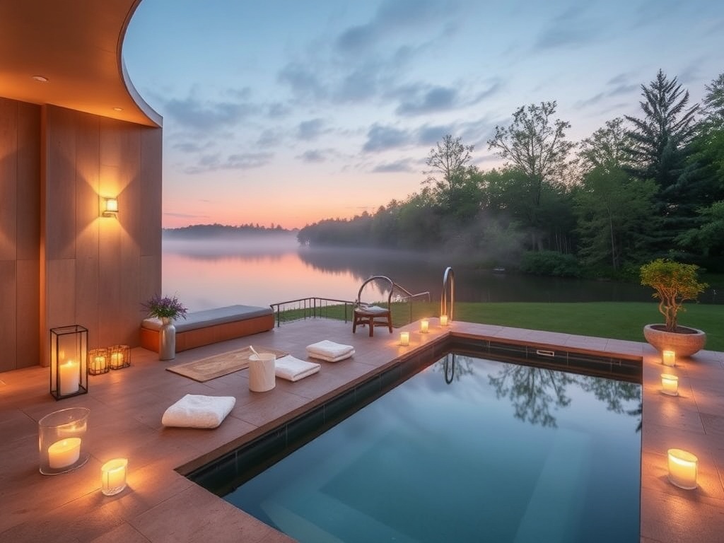 a tranquil spa or retreat in Quinte West with serene surroundings