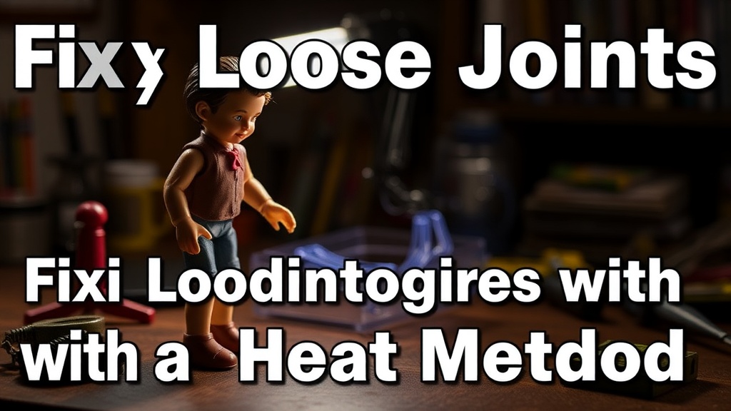Fixing Loose Joints in Vintage Figures with a Simple Heat Method