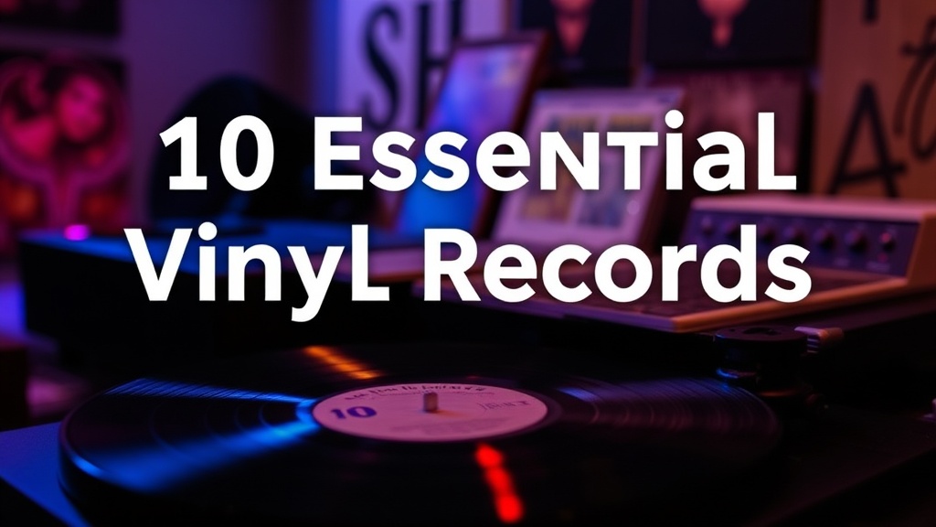 10 Essential Vinyl Records Every Collector Should Own