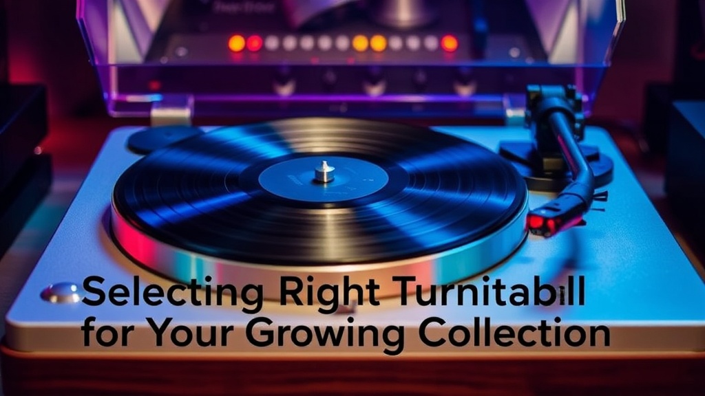 Selecting the Right Turntable for Your Growing Collection